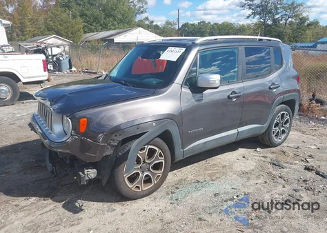 2016 Jeep Renegade Limited from USA, damaged, VIN ZACCJADT4GPC96326